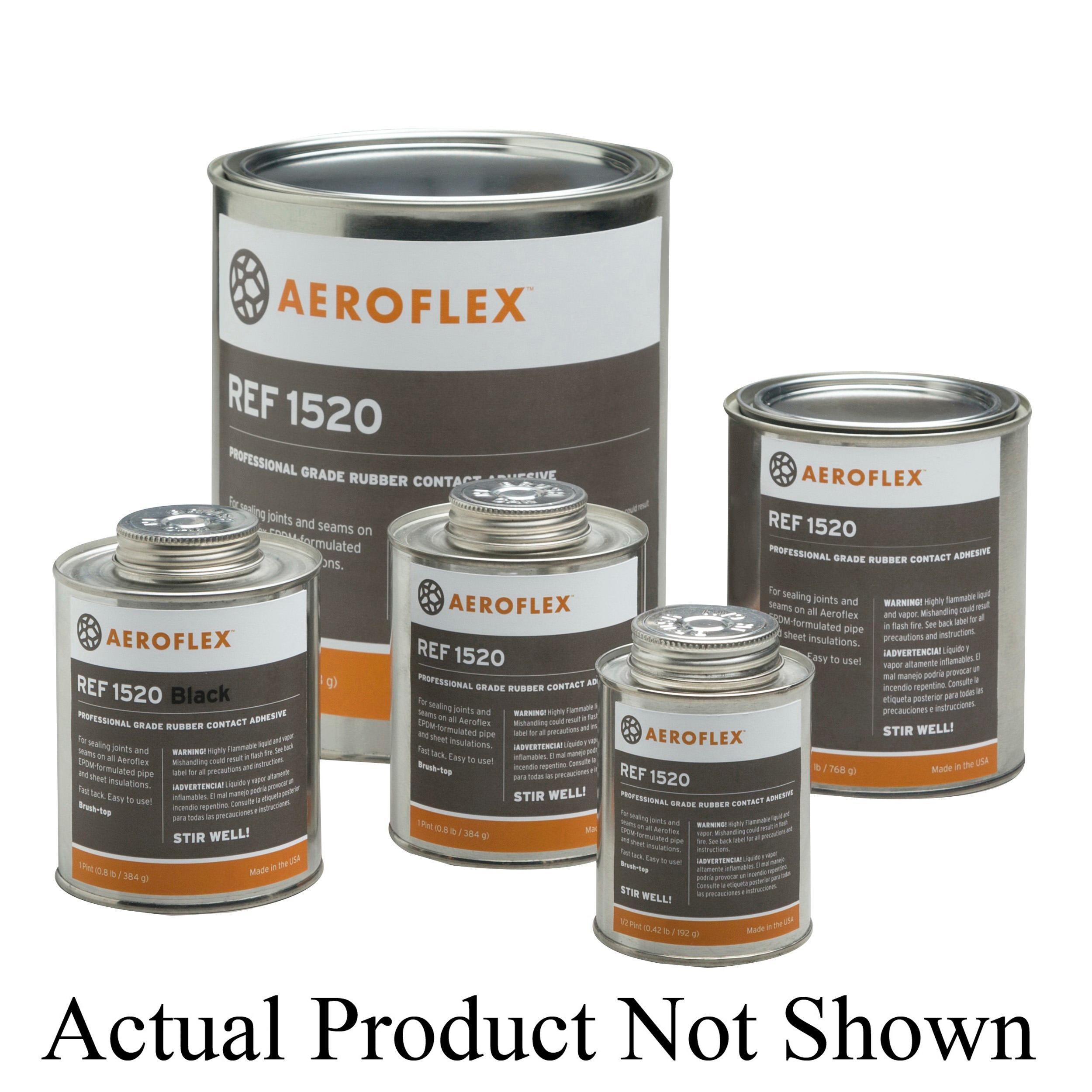 AEROFLEX Aeroflex ref-adh-1pbt-blk black rubber contact adhesive 1 pt