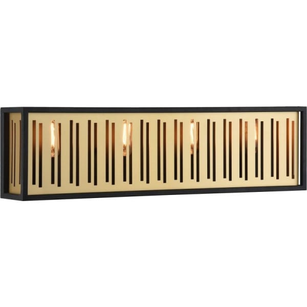 MATTEO LIGHTING Matteo Lighting W67704MB Goldenguild Wall Sconce 240W 4-Lights
