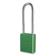 AMERICAN LOCK American Lock A1107KAGRN-24878 safety padlock keyed alike 3 inches shackle