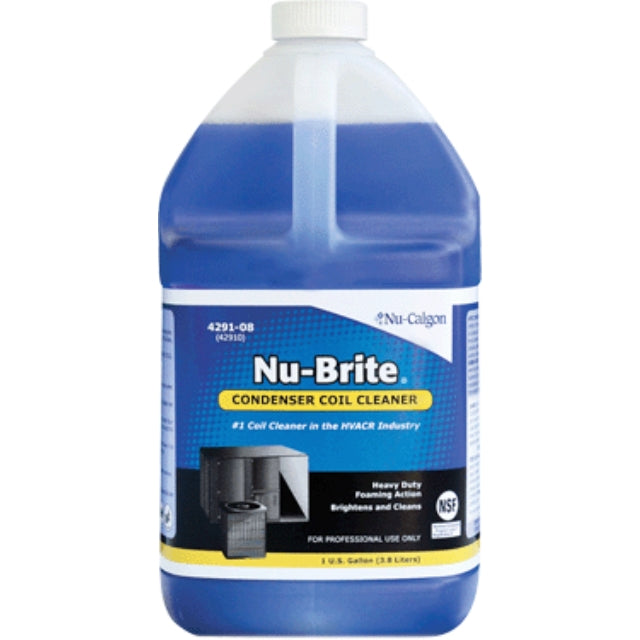 NU-CALGON Nu-Calgon NUCAL-4291-08 Nu-Brite Condenser Coil Cleaner 1 Gal