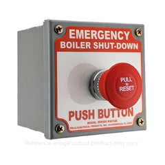 PILLA ELECTRICAL Pilla Electrical PILLA-BSD120N1 Type 1 Pb Surf Mnt Em Boilr Shutdn 12 amp 120 vac 10 amp 24 vdc