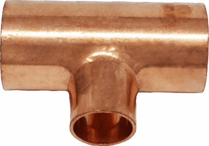 NDL INDUSTRIES Ndl Industries W4055 Acr Copper Reducing Tee