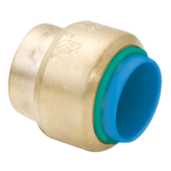 EASTMAN Eastman EZ-75028LF Brass Push-fit End Cap 1/2 Inch