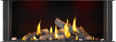 NAPOLEON Napoleon TLVX50LBN Tall Bay Luxuria 50 Gas Fireplace