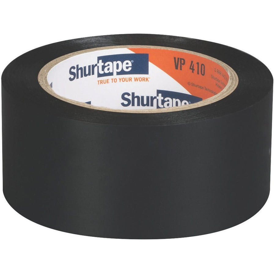 SHURTAPE Shurtape SHUR-202810 VP-410 Vinyl Film Tape 2in X 36yd Black