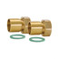 CALEFFI Caleffi NA12260 1 Inch Npt Fitting Kit Bag of 2