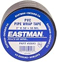 EASTMAN Eastman EZ-50043 Pvc Pipe-wrap Tape 2in X 50ft Black