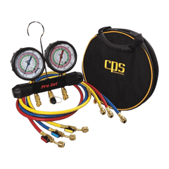 CPS PRODUCTS Cps Products CPS-MT2H7P5E Manifold Gauge Set R-134A R-22