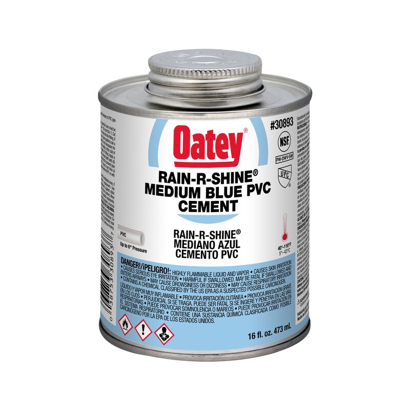 DIVERSITECH Diversitech OATEY-30893 Rain-r-shine Pvc Cement 16 Oz