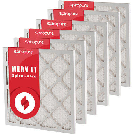 RECTORSEAL Rectorseal 19X25X1 Merv 11 Ac Furnace Filter 6 Pack