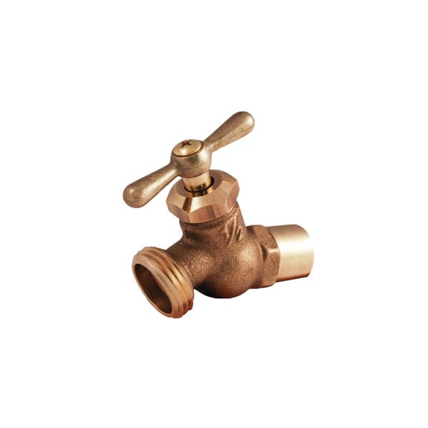 LEGEND VALVE Legend Valve LEGE-107-223NL Brass Hose Bibb 3/4 X 1/2 Inch