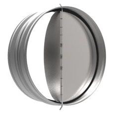 SYSTEMAIR Systemair 411115 Round Backdraft Damper 8 Inch Duct