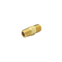 HOLYOKE FITTINGS Holyoke Fittings 122R-62 Brass Nipple 3/8 X 1/8 Inch