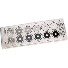 MSA SAFETY Msa Safety 0021-0018 True Spot Smoke Scale