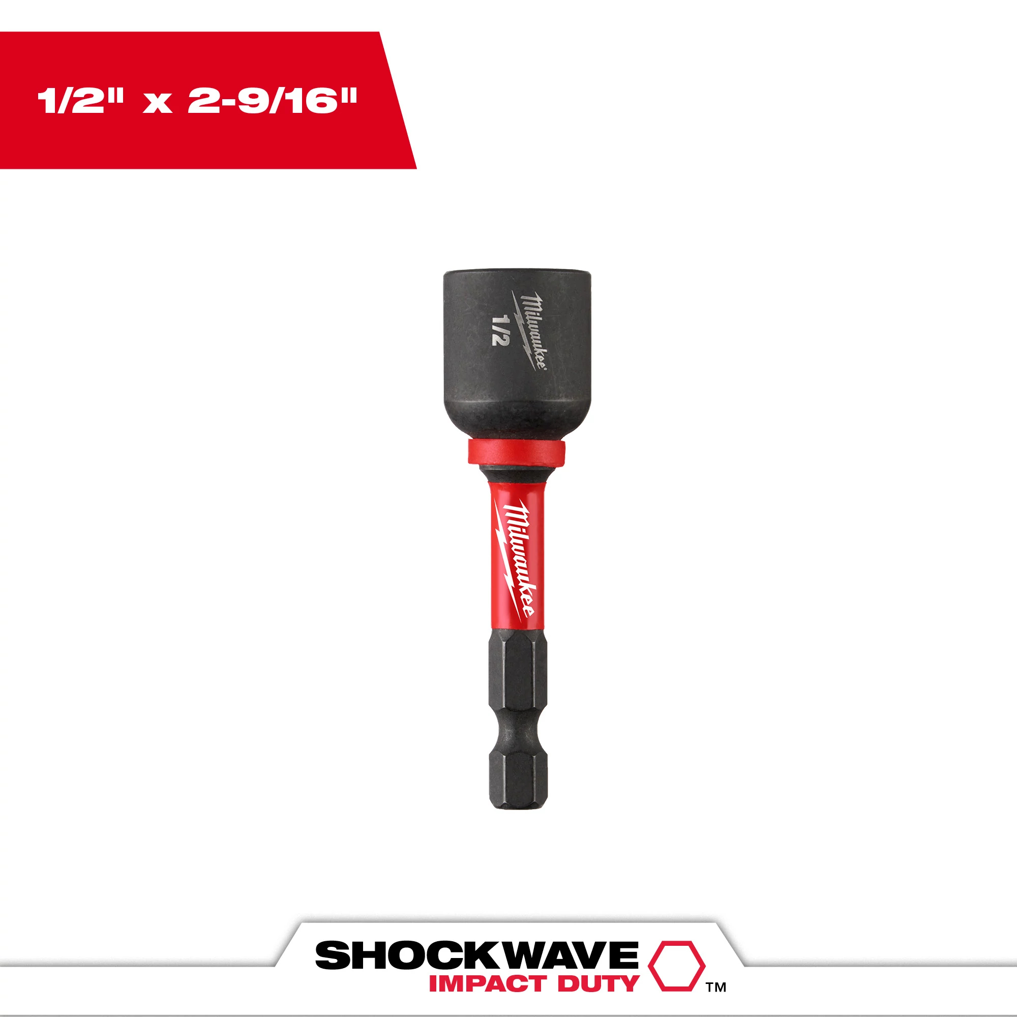 MILWAUKEE Milwaukee 49-66-4537 Magnetic Nut Driver 1/2 Inch