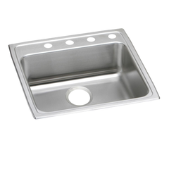 ELKAY Elkay LRAD2222504 Single Bowl Drop-in Ada Sink 22x22x5