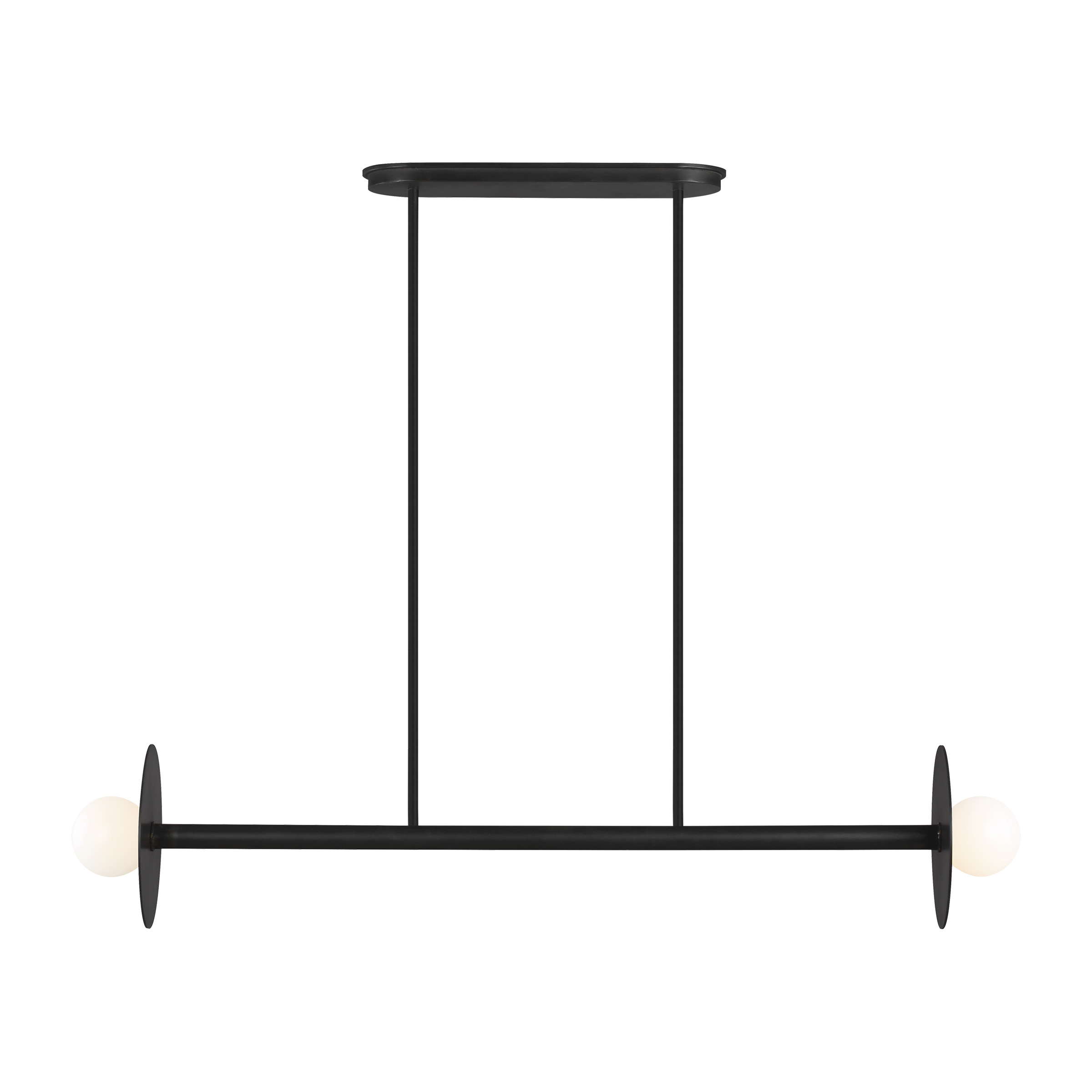 SEAGULL LIGHTING Seagull Lighting KC1012MBK Medium Linear Chandelier