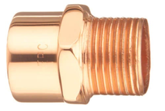 ELKHART PRODUCTS Elkhart Products MA-34X12 Male Reducing Copper Adapter