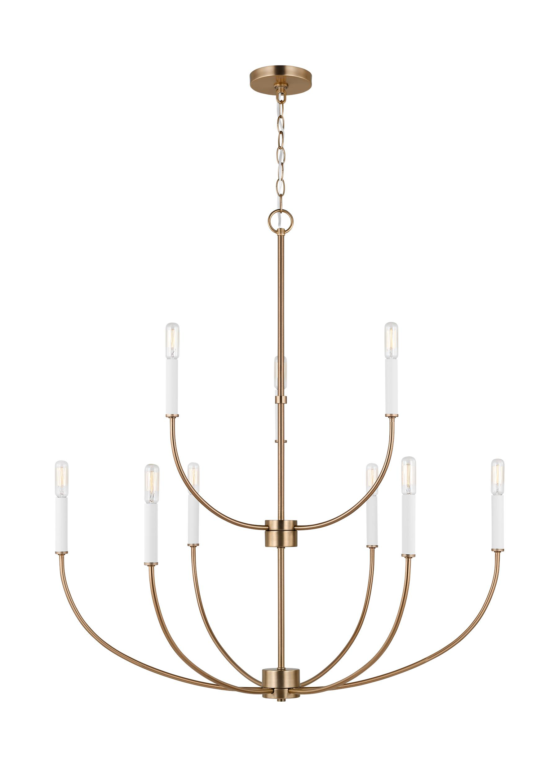 SEAGULL LIGHTING Seagull Lighting 3167109EN-848 9-light Led Chandelier