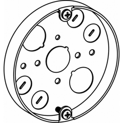 ORBIT INDUSTRIES Orbit Industries 3PB Round Ceiling Pancake Box 3.9 Cu in