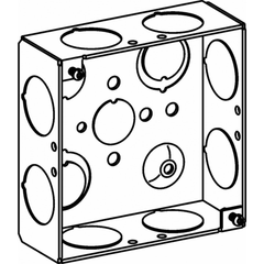 ORBIT INDUSTRIES Orbit Industries 4SB-75 Steel Switch Box 4x4x1.5 in Galvanized