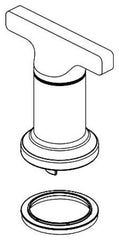 DELTA FAUCET Delta Faucet RP103272BL Handle Kit Glide Rings Matte Black