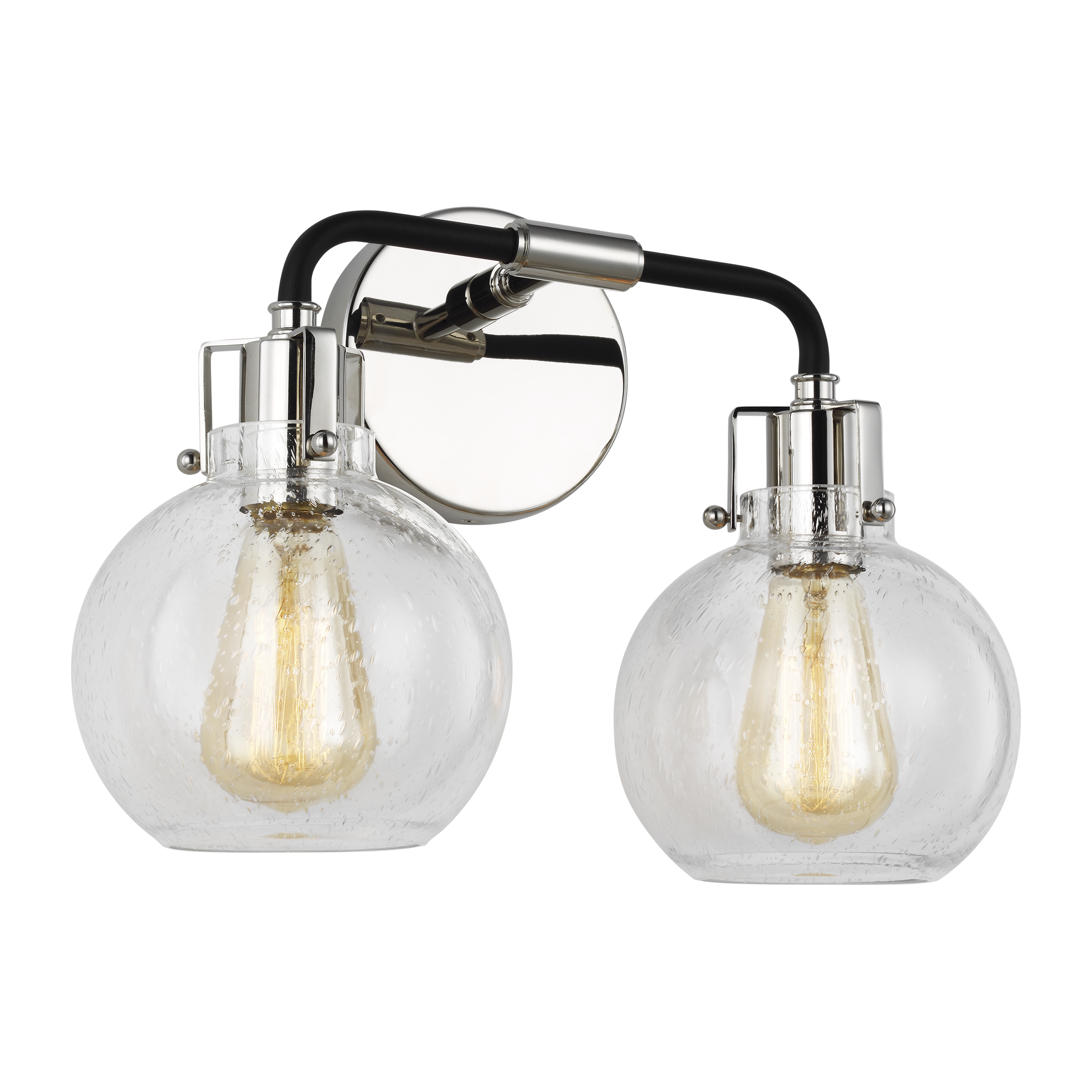 SEAGULL LIGHTING Seagull Lighting VS24402PN/TXB 2-light Vanity Fixture