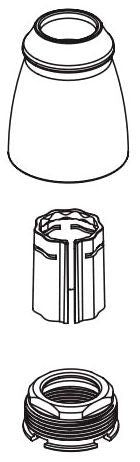 MOEN Moen 188615SRN Spout Hub Kit