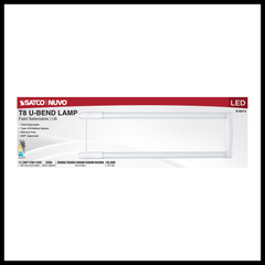SATCO-NUVO Satco-nuvo S18413 T8 U-bend Led Lamp 11.5/13/15W Selectable