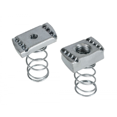 ORBIT INDUSTRIES Orbit Industries SNR-1420 Steel Spring Nut 1/4-20