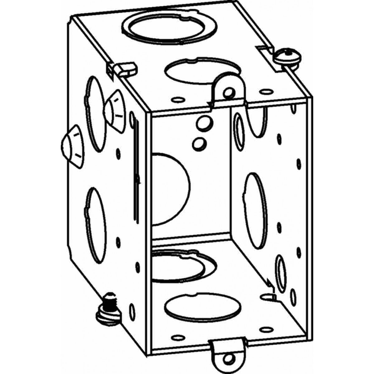 ORBIT INDUSTRIES Orbit Industries GDB-1-NE Gangable Switch Box 1-gang