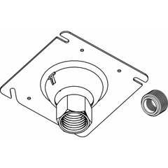 ORBIT INDUSTRIES Orbit Industries SCS-75 Steel Switch Box 4 Square Swivel Hub