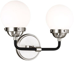 SEAGULL LIGHTING Seagull Lighting 4487902-962 Two Light Vanity Bath Bar
