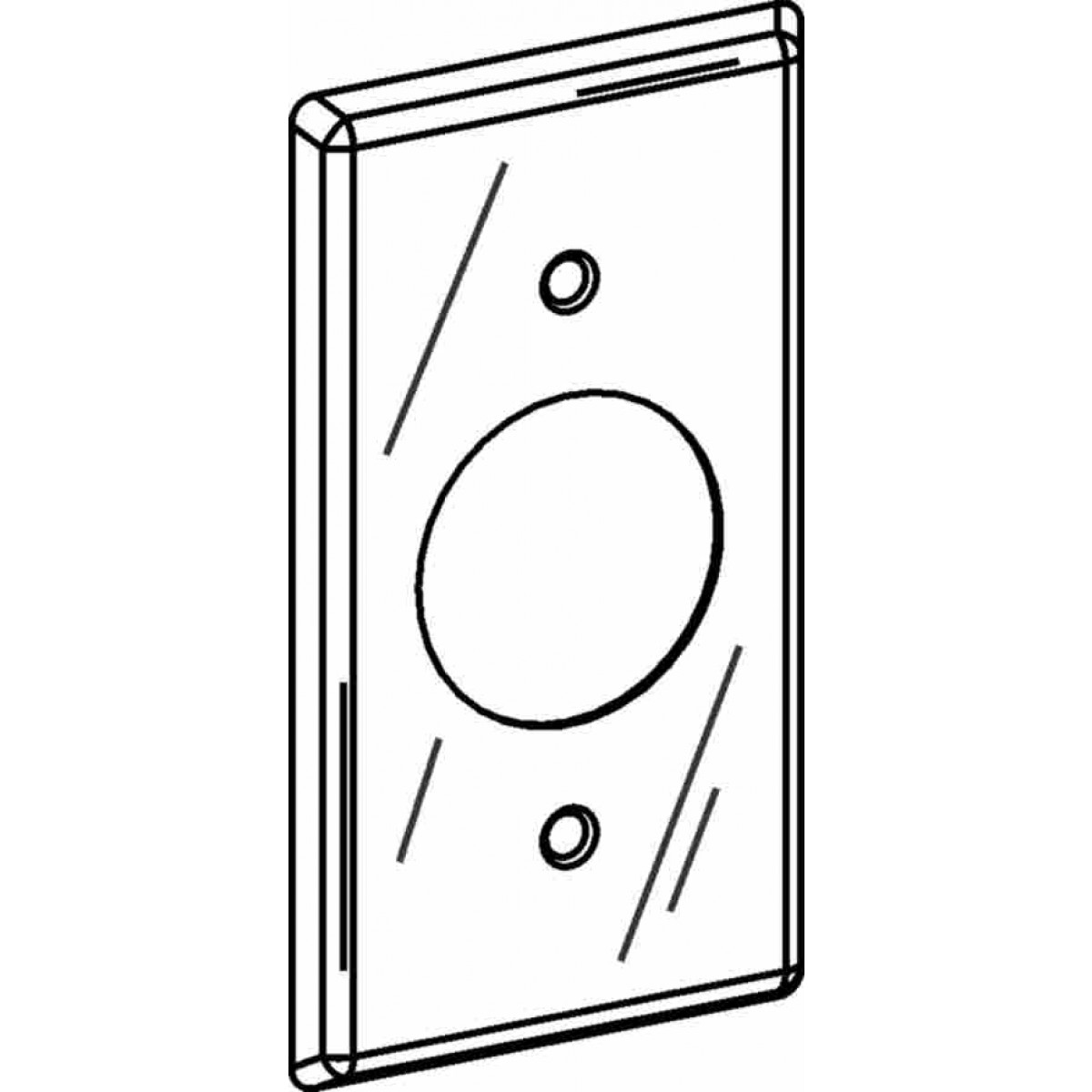 ORBIT INDUSTRIES Orbit Industries HBC-SR Handy Box Cover Single Receptacle