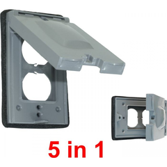 ORBIT INDUSTRIES Orbit Industries 1C-U Weatherproof Cover 1-gang
