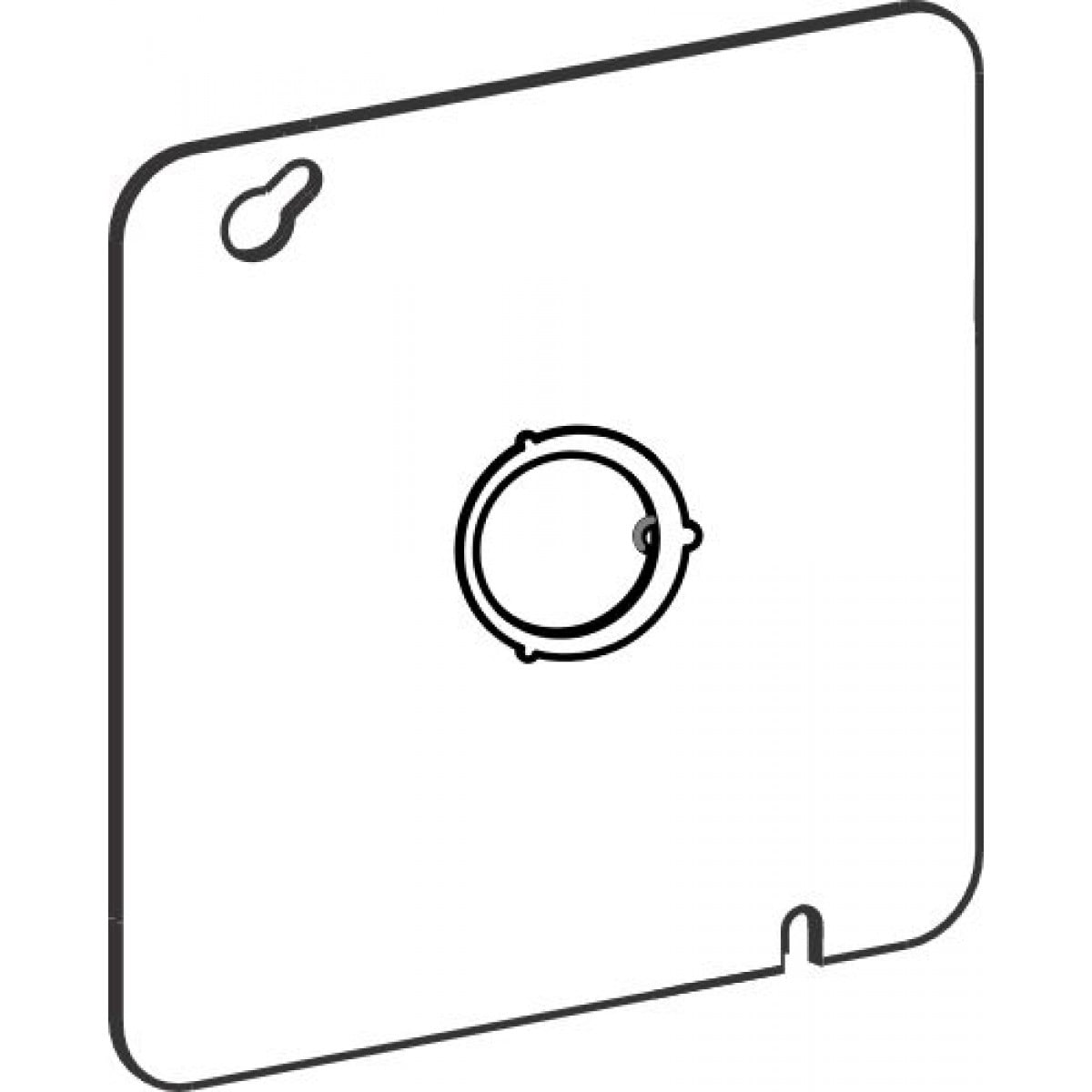 ORBIT INDUSTRIES Orbit Industries 5BC-MKO Switch Box Cover Flat Galvanized