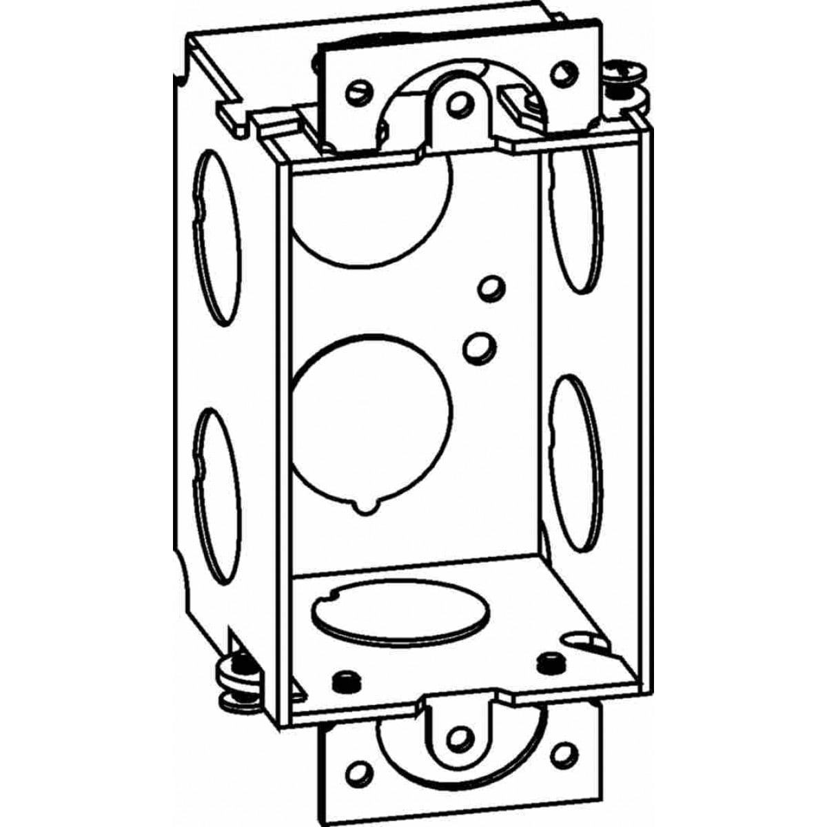 ORBIT INDUSTRIES Orbit Industries GSB-1 Gangable Switch Box 2x3x2 in