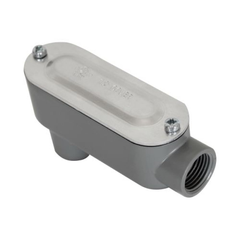 ORBIT INDUSTRIES Orbit Industries LB-100AS Type Lb Aluminum Conduit Body 1 in