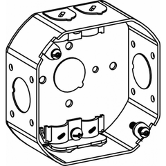 ORBIT INDUSTRIES Orbit Industries 4RB-NM Steel Octagon Switch Box 4x4x1.5 in