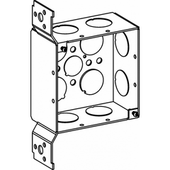 ORBIT INDUSTRIES Orbit Industries 4SDB-75-FB Flush Mount Galvanized Switch Box