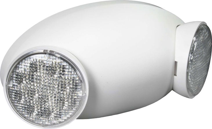 ORBIT INDUSTRIES Orbit Industries EL2HM-LED-B Two-head Led Emergency Light
