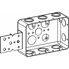 ORBIT INDUSTRIES Orbit Industries DHB-3-B 3-gang Drawn Handy Box Steel