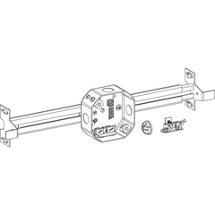 ORBIT INDUSTRIES Orbit Industries FSB-NBH Switch Box 4x4x1.5 in Fan Support