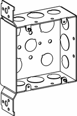 ORBIT INDUSTRIES Orbit Industries 5SDB-50/75-FB 4-11/16 in Square Box with Bracket