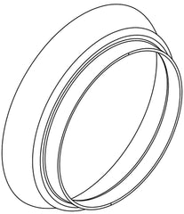 KOHLER Kohler 1010315-CP Escutcheon