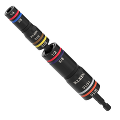 KLEIN TOOLS Klein Tools 652QS Impact Flip Socket Set Sae 3-piece