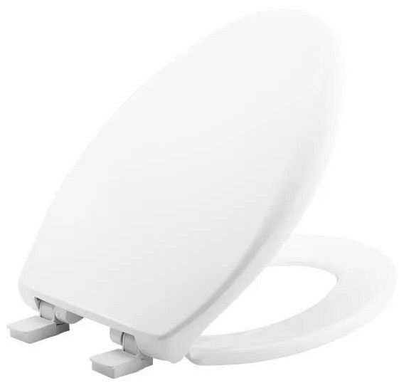 BEMIS Bemis 1200E4 Elongated Slow Close Toilet Seat White