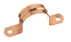 ELKHART PRODUCTS Elkhart Products Copper Tube Strap Double Hole 1/2 Inch Wrot