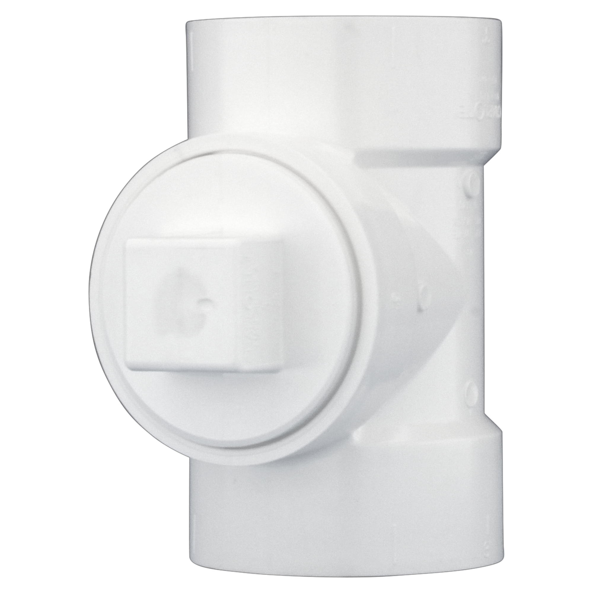 CHARLOTTE PIPE Charlotte Pipe PVC-444X-3IN 3 Inch Pvc Dwv Cleanout Tee
