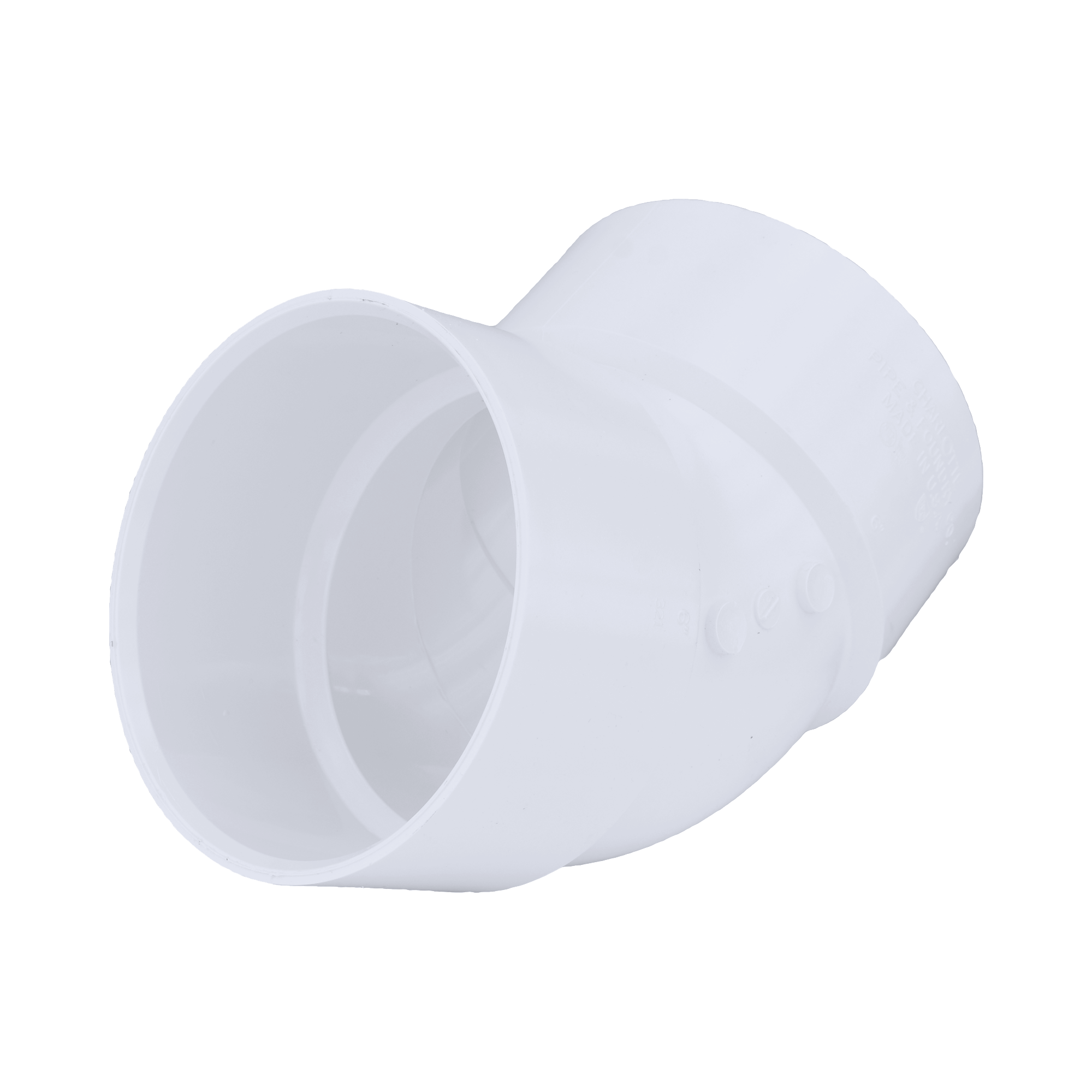 CHARLOTTE PIPE Charlotte Pipe PVC-321-6IN Pvc Dwv 45 Elbow 6 Inch